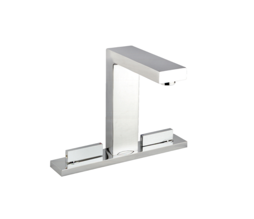 JTP Idea Chrome 3 Hole Basin Mixer with Pop Up Waste