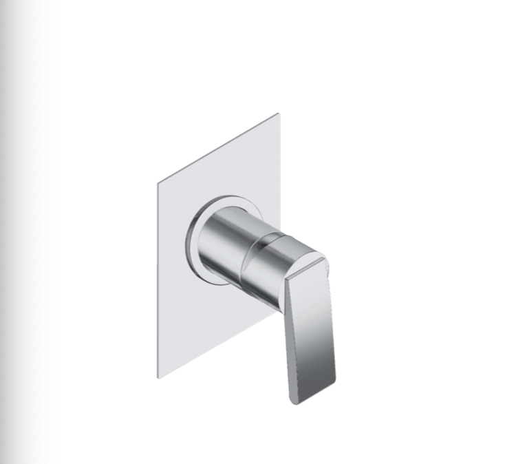 JTP Wings Chrome Single Lever Manual Valve