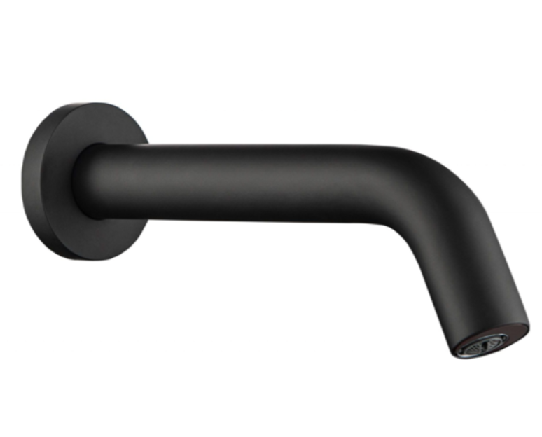 JTP Sensor Noir Matt Black Wall Spout