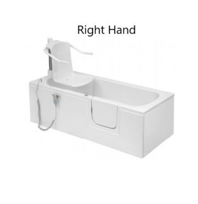 Trojan Liberty Easy Bath Walk In Bath with Powered Seat 1700 x 700mm LH