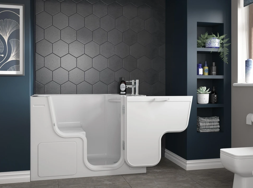 Trojan Serenity Walk In Bath 1300 x 750mm LH