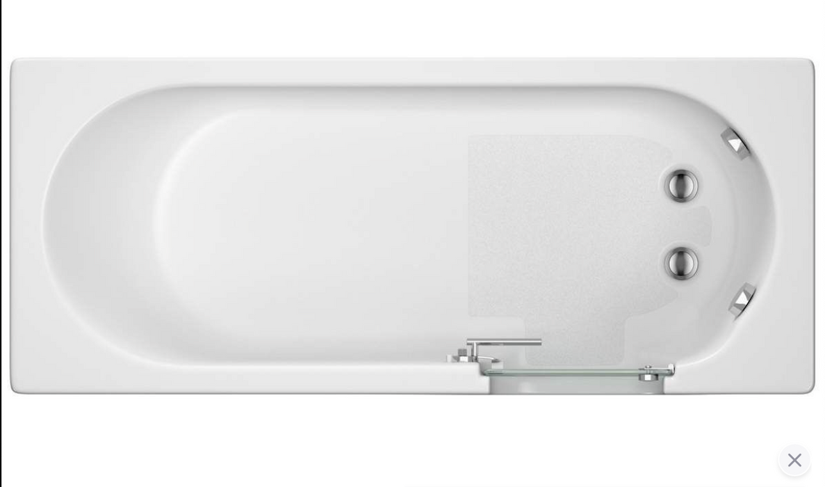 Trojan Cascade Double Ended Bath 1700 x 700mm LH