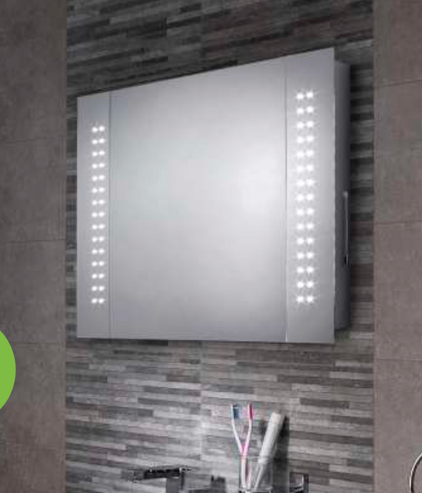 Sensio Finlay LED Mirror Cabinet 600 x 650mm