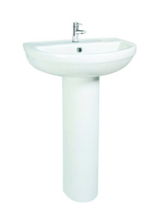 Revive 460mm Basin with Pedestal