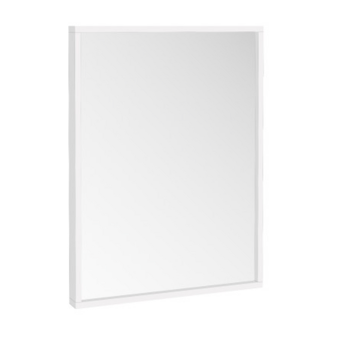 Ambience Matt White Mirror 800 x 600