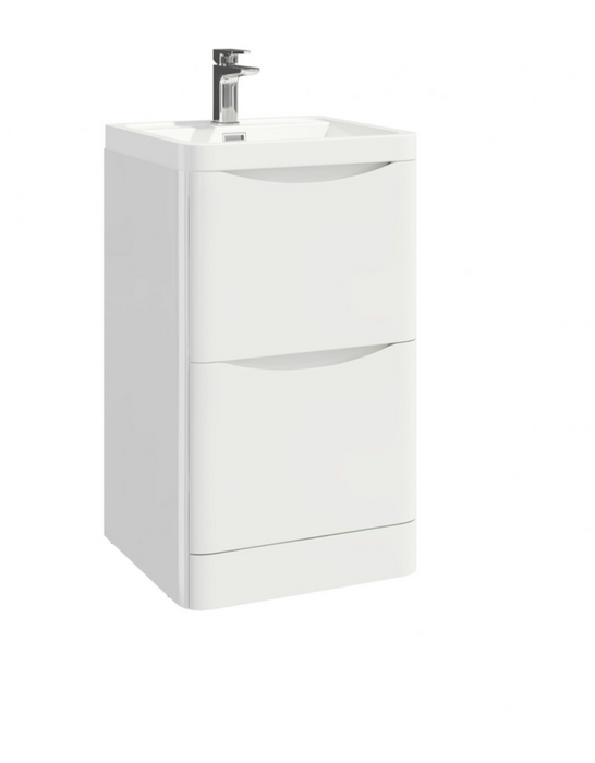 Bella Indigo Blue 500 Floor Standing Vanity with Basin