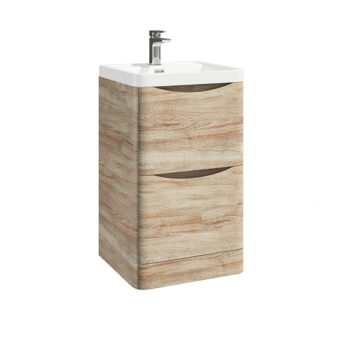 Bella Indigo Blue 500 Floor Standing Vanity with Basin