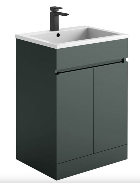 Empire White 500 Vanity Unit with Basin