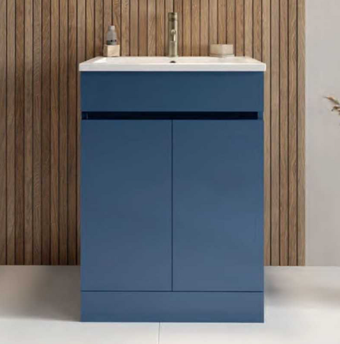 Empire Green 600 Vanity Unit with Ceramic Basin