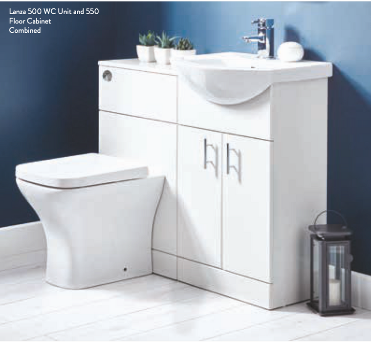 Lanza Polar White 500 WC Unit