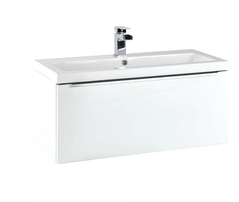 Muro Matt Grey 800 Vanity Unit with Basin