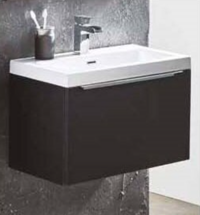 Muro Matt Grey 600 Vanity Unit with Basin