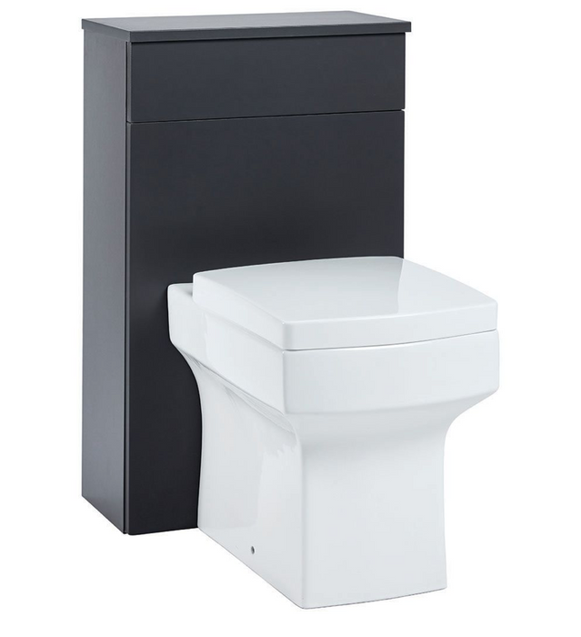 Muro Matt Grey 500 WC Unit