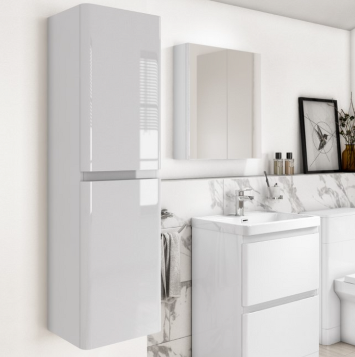 Muro Matt Grey 1200 Tall Boy Unit