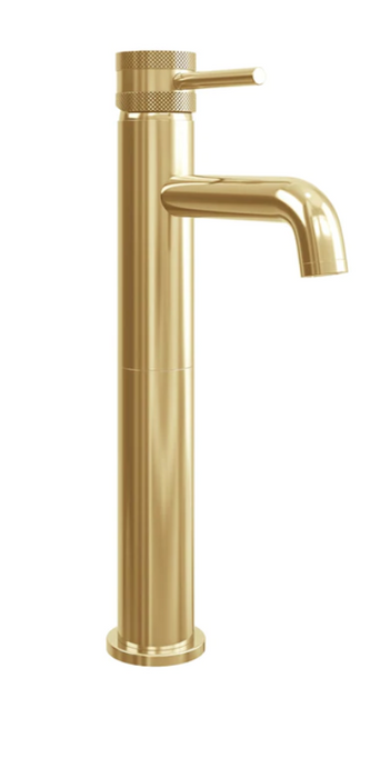 Core Brushed Brass Mono Basin Mixer