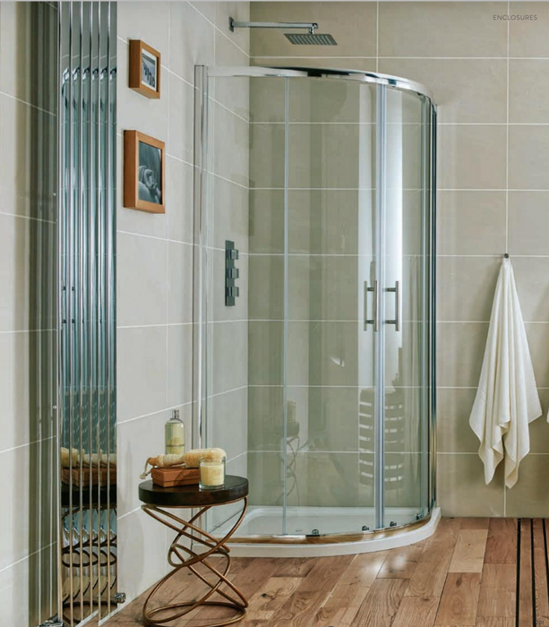S6 Double Door Quadrant Enclosure 1000 x 800mm