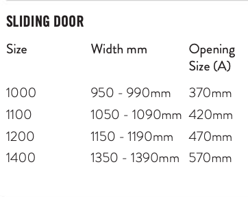 S8 Chrome Frameless Side Panel - Select Size