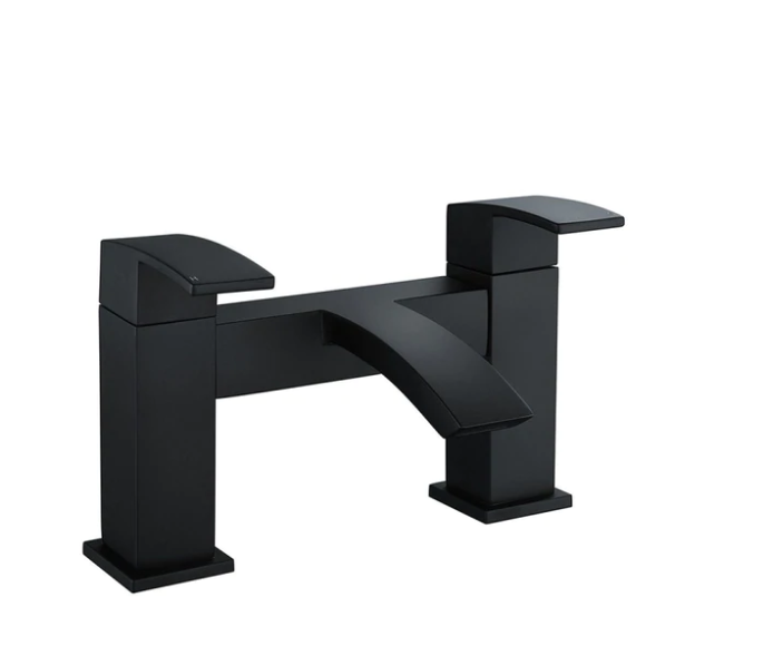 Descent Noir Matt Black Bath Filler