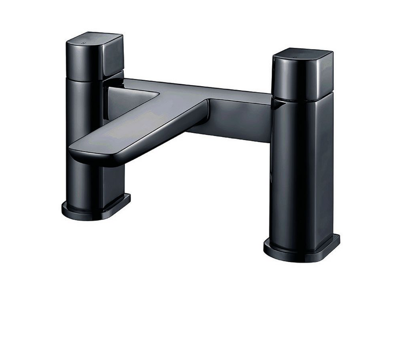 Muro Noir Matt Black Bath Filler