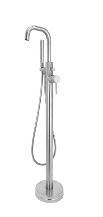 Core Noir Matt Black Freestanding Bath Shower Mixer