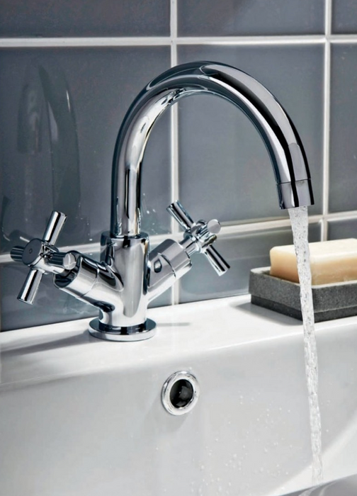 Kross Chrome Mono Basin Mixer