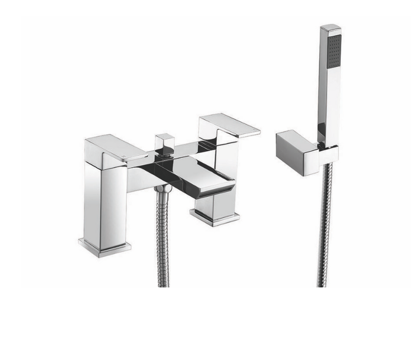 Eve Chrome Bath Shower Mixer Kit