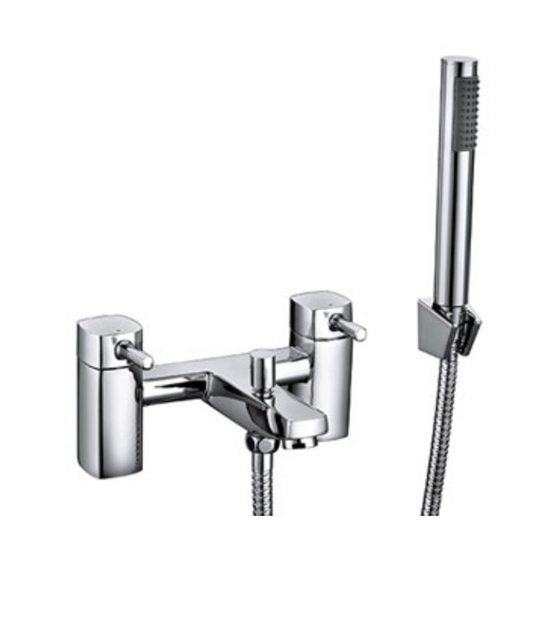 Forme Chrome Bath Shower Mixer Kit