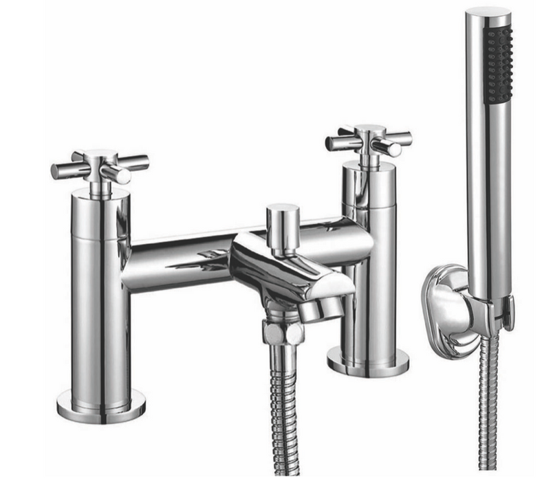 Kross Chrome Bath Shower Mixer Kit