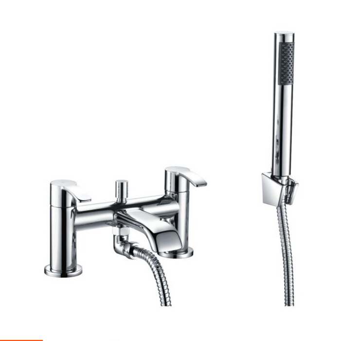 Lorenzo Chrome Bath Shower Mixer Kit