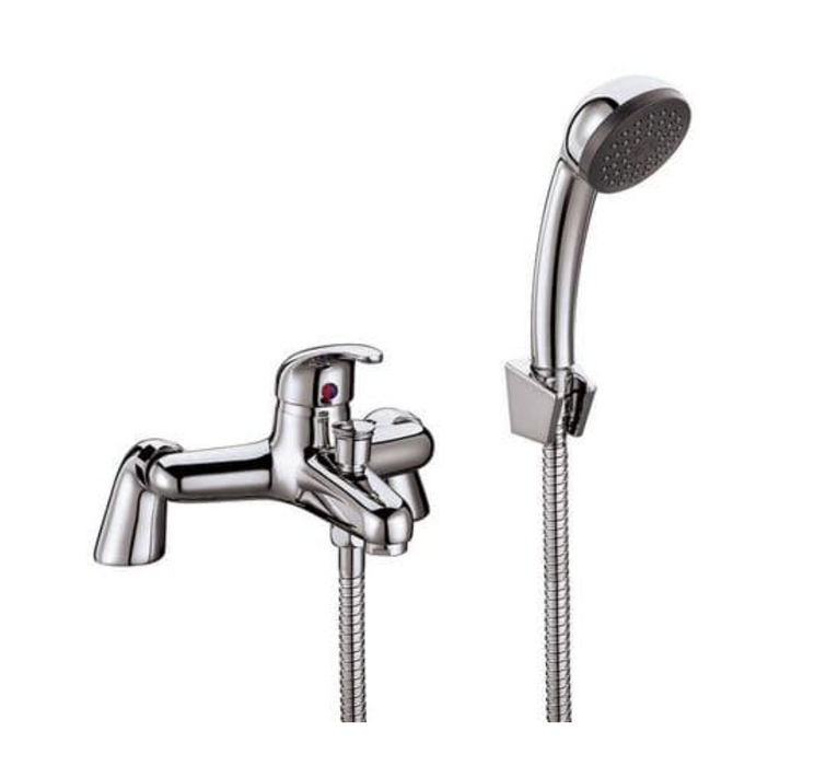 Tidy Bathroom 35mm Mono Basin Mixer with Push Waste