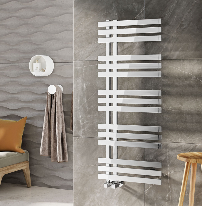 Elche Chrome Ladder Rail 500 x 1200mm