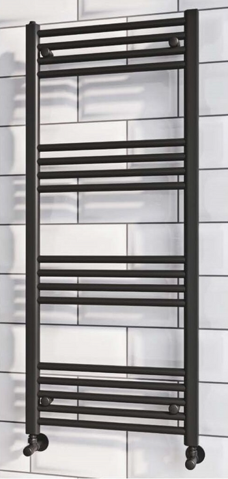 Modern Noir Black Ladder Rail 500 x 800mm