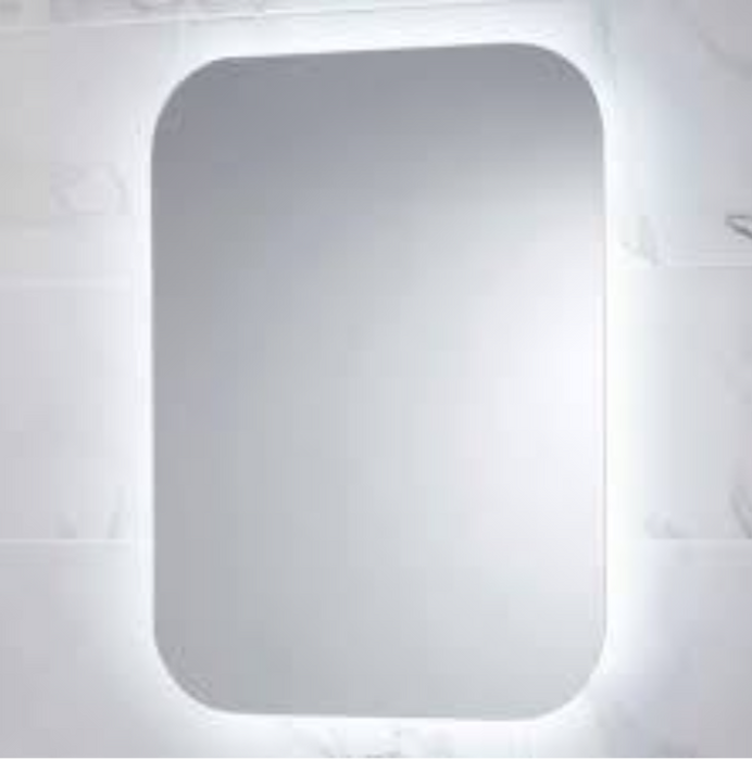 Aura LED Mirror with Demister Pad & Shaver Socket 600 x 1200mm