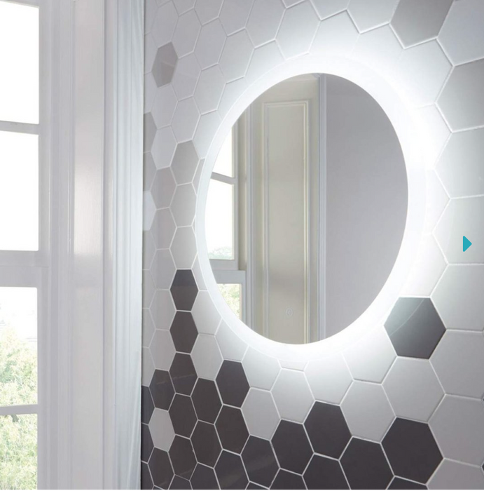 Lunar LED Mirror with Demister Pad 600mm