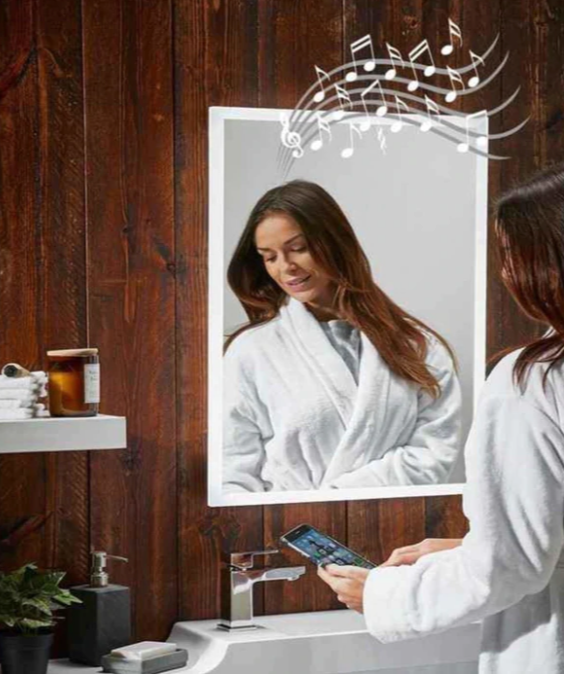 Mosca LED Mirror with Demister Pad 500 x 700mm