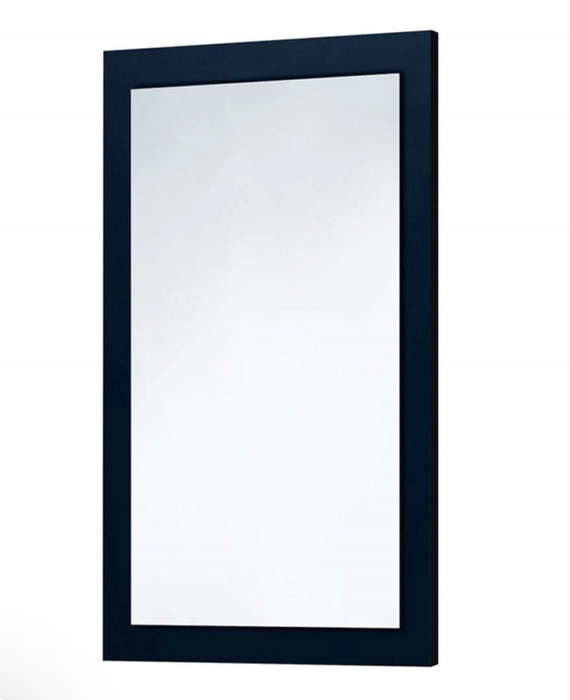 Indigo Blue Wooden Frame Mirror 600 x 900mm