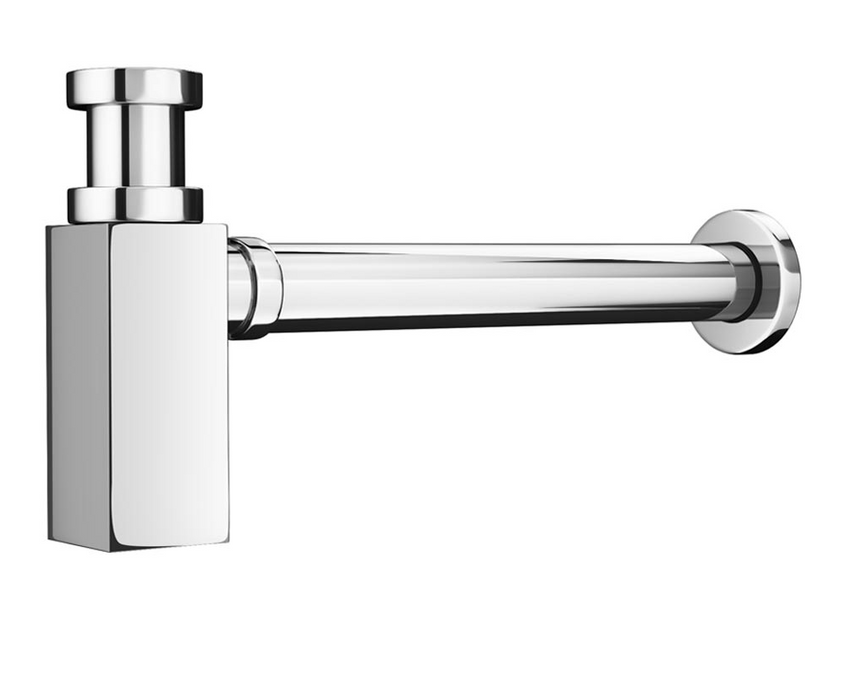 Brushed Brass Minimalist Bottle Trap