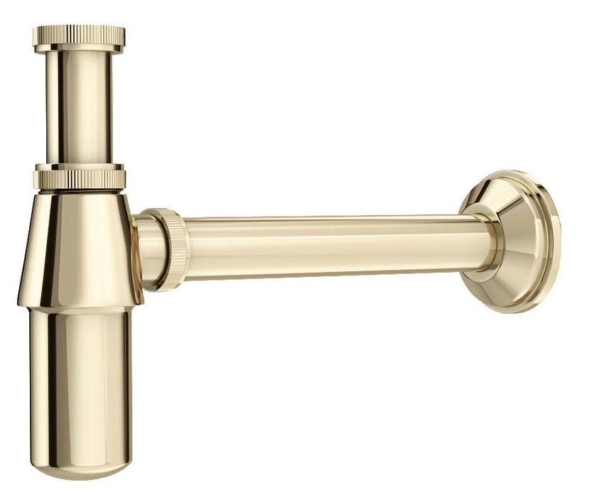 Chrome Square Bottle Trap