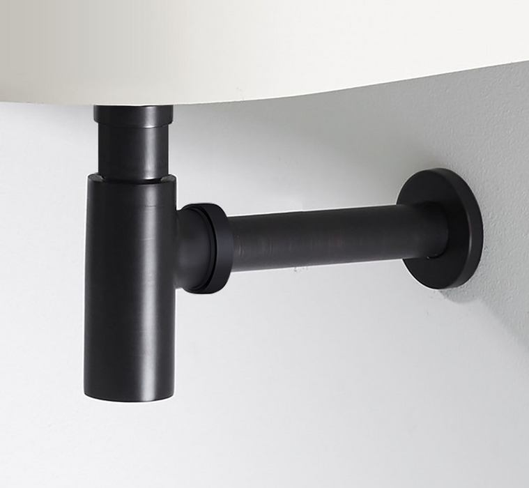 Noir Black Minimalist Bottle Trap