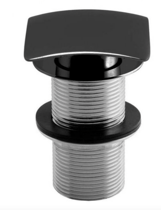 Chrome Round Dome Slotted Sprung Basin Waste