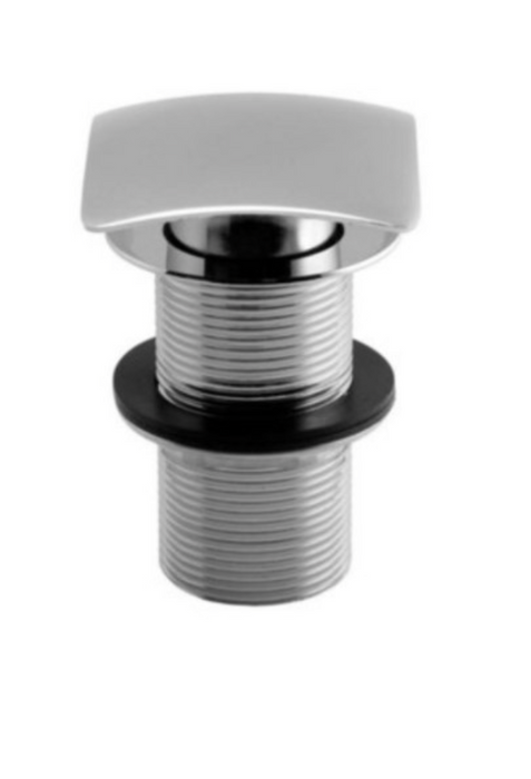 Chrome Round Flip Slotted Basin Waste