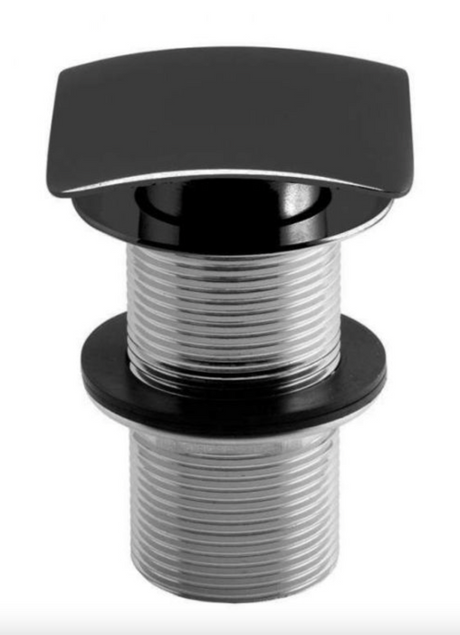 Chrome Round Dome Slotted Sprung Basin Waste