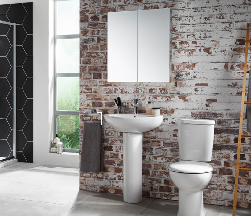 Fulford Double Mirrored Cabinet