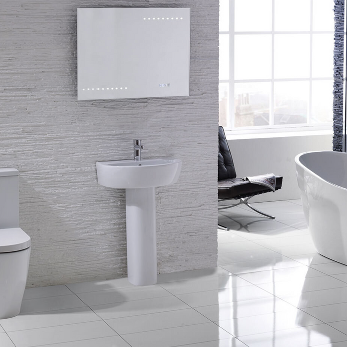 Emme 560 1TH Basin with Semi-Pedestal