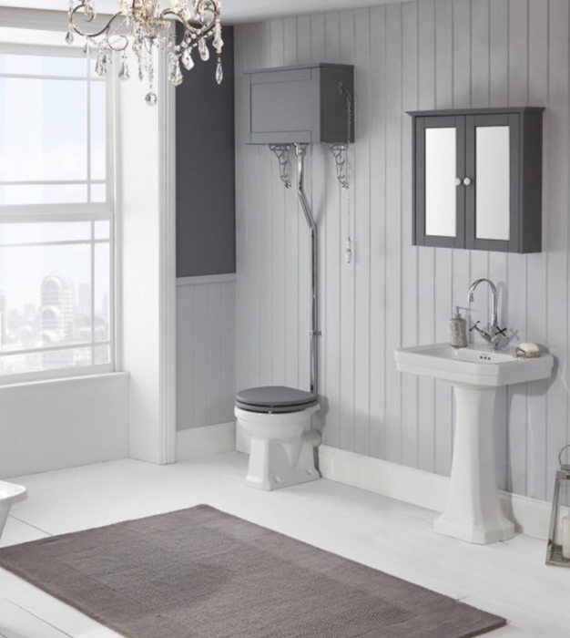 Holborn Traditional 2TH 560 Basin with Pedestal