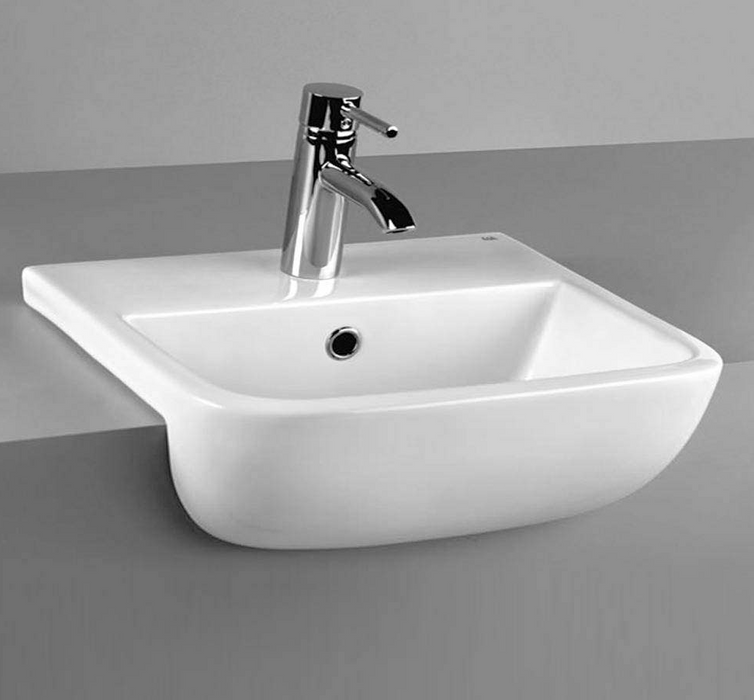 Series 600 420mm Semi-Recessed Basin 2TH