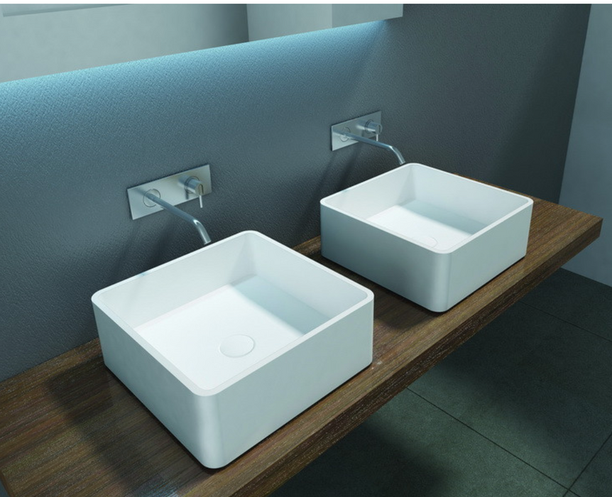 Galvano Square Counter Top Basin