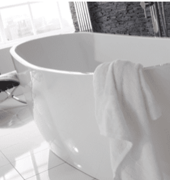 Pano Thin Edged Two-Skinned Freestanding Bath 1795 x 800mm
