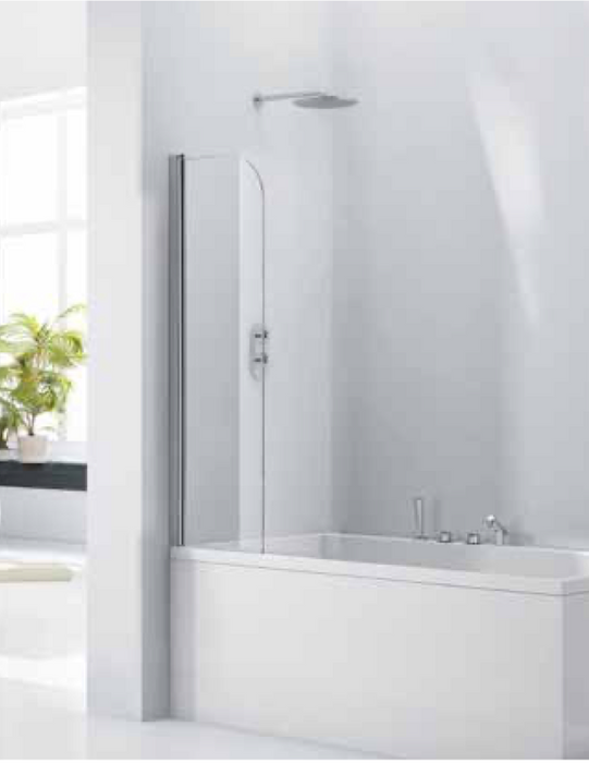 Aqua Single 5mm Mini Bath Screen 300 x 1400mm