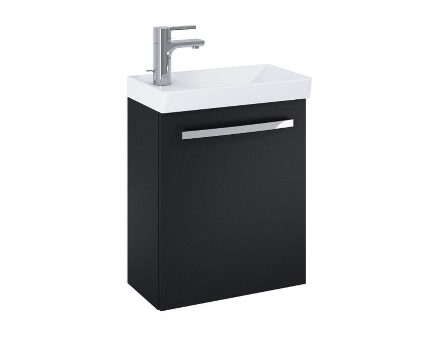 Aquatrend Gloss White 455 Wall Hung Vanity with Basin